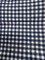 3 Wishes 1 Yard Precut Blue White Small Checkered Blender 100% Cotton